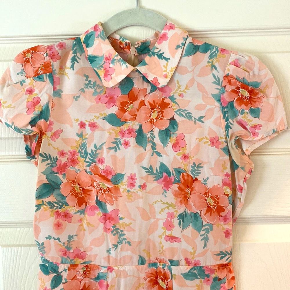 Floral Ref Mini Dress - Picture 2 of 6